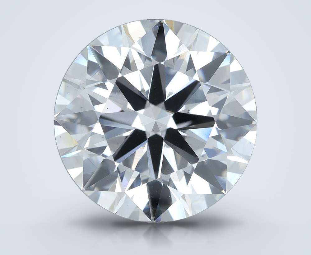 9.51ct F VS2 Rare Carat Ideal Cut Round Lab Grown Diamond
