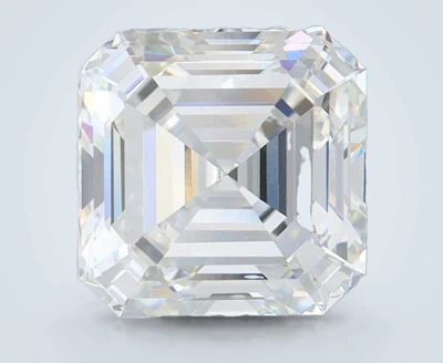 5.32ct F VVS2 Rare Carat Ideal Cut Asscher Lab Grown Diamond
