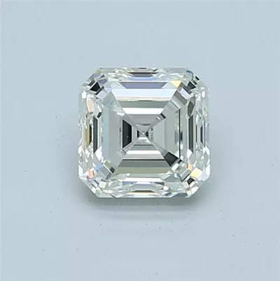 1.00ct H VVS2 Rare Carat Ideal Cut Asscher Diamond