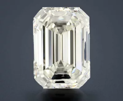 4.01ct I IF Rare Carat Ideal Cut Emerald Diamond