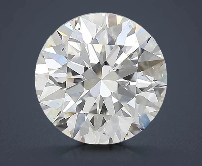 3.51ct H SI1 Rare Carat Ideal Cut Round Diamond