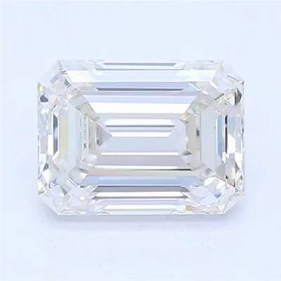 0.70ct I VVS1 Rare Carat Ideal Cut Emerald Lab Grown Diamond