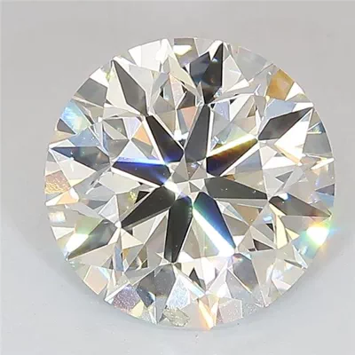 3.00ct J SI1 Excellent Cut Round Lab Grown Diamond