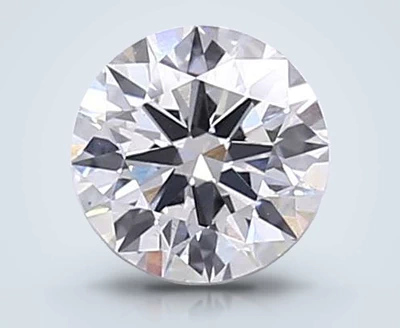 1.52ct F VS2 Rare Carat Ideal Cut Round Lab Grown Diamond