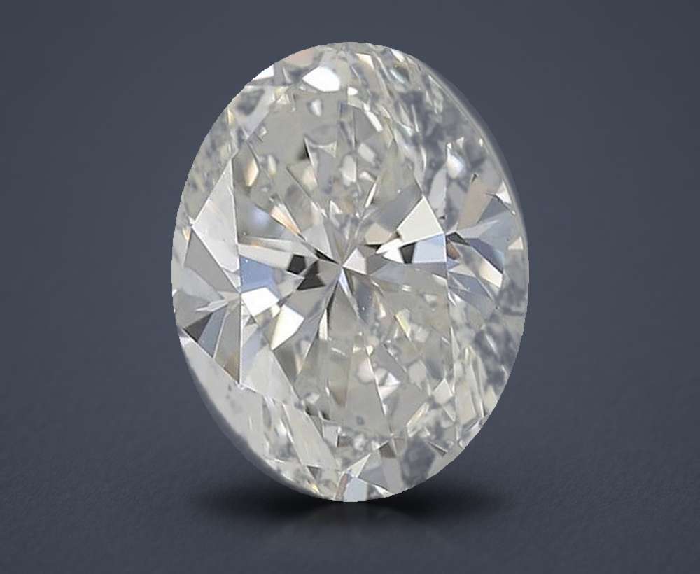 1.20ct H VS2 Rare Carat Ideal Cut Oval Diamond