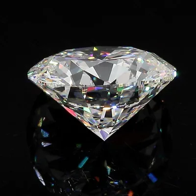 5.34ct I VS1 Rare Carat Ideal Cut Round Diamond