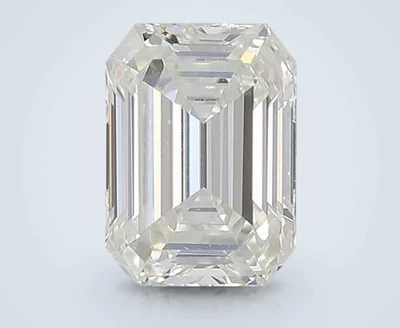 0.80ct J VS2 Rare Carat Ideal Cut Emerald Diamond