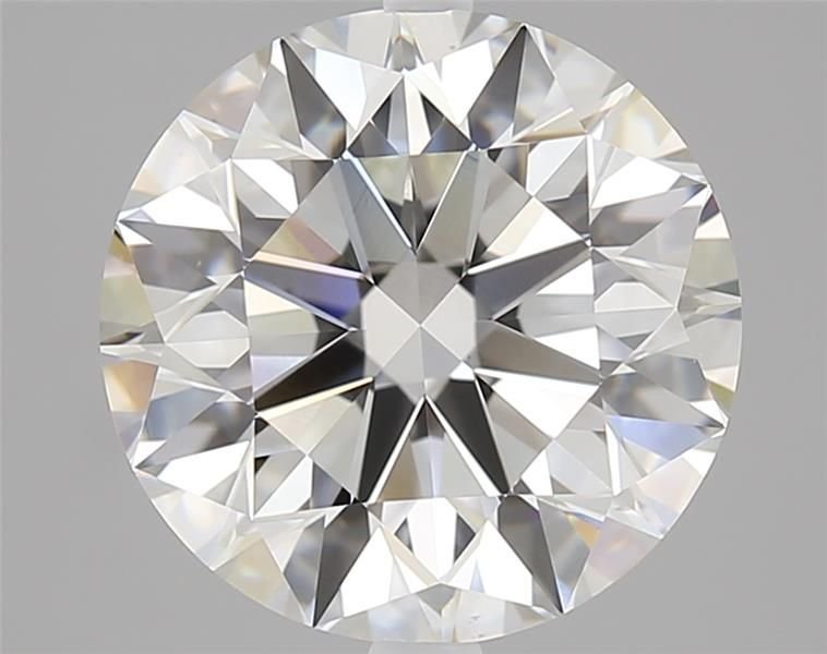 3.40ct H VS2 Rare Carat Ideal Cut Round Diamond