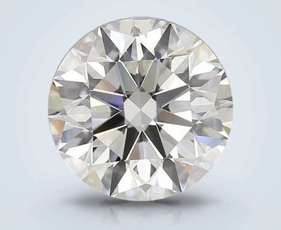 3.40ct H VS2 Rare Carat Ideal Cut Round Diamond