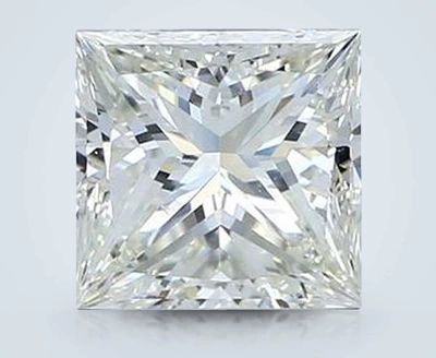 2.09ct K VS2 Very Good Cut Princess Diamond