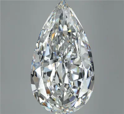 10.03ct G VS2 Good Cut Pear Diamond