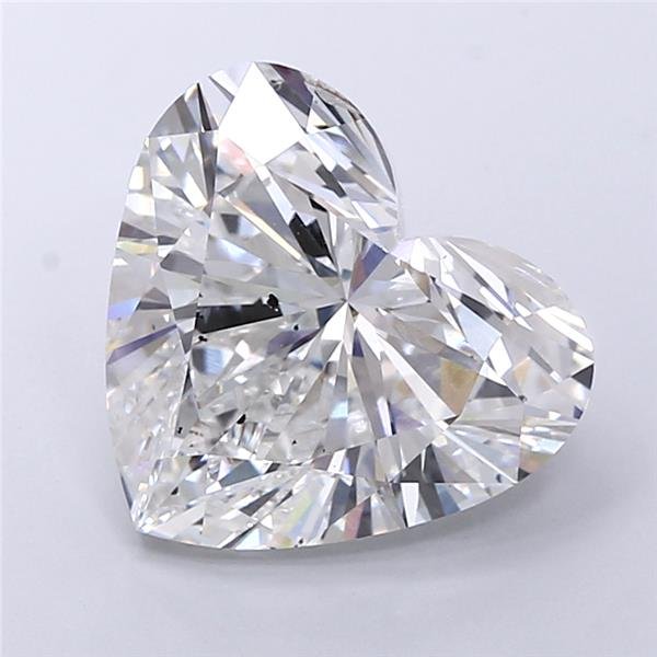 10.03ct F SI1 Rare Carat Ideal Cut Heart Lab Grown Diamond
