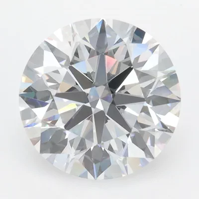 3.65ct D FL Rare Carat Ideal Cut Round Lab Grown Diamond