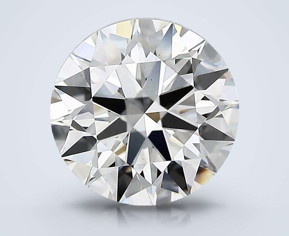 2.65ct H VS1 Rare Carat Ideal Cut Round Lab Grown Diamond