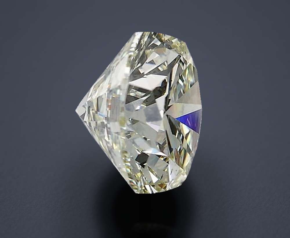 3.05ct J SI1 Rare Carat Ideal Cut Round Diamond