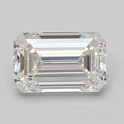 1.21ct F VVS2 Very Good Cut Emerald Lab Grown Diamond