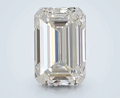1.21ct F VVS2 Very Good Cut Emerald Lab Grown Diamond