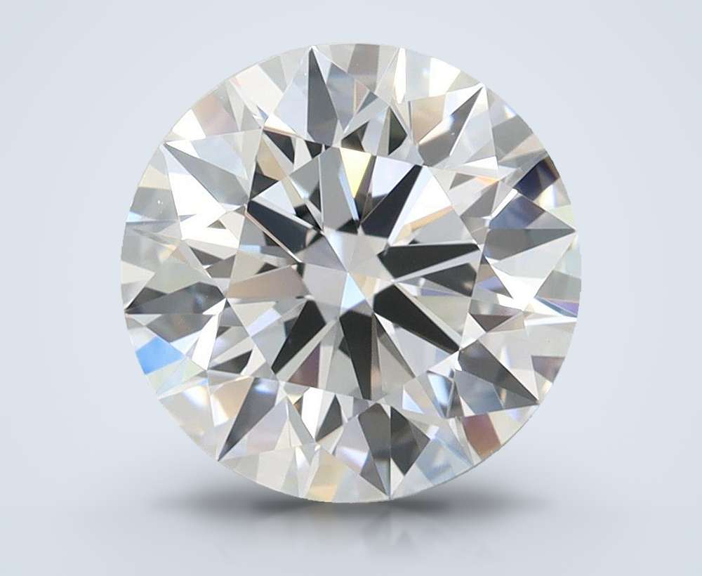 2.45ct D VVS1 Rare Carat Ideal Cut Round Lab Grown Diamond