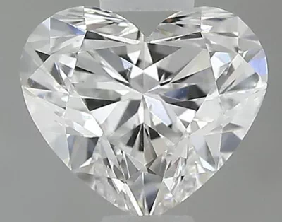 0.56ct E SI1 Rare Carat Ideal Cut Heart Diamond