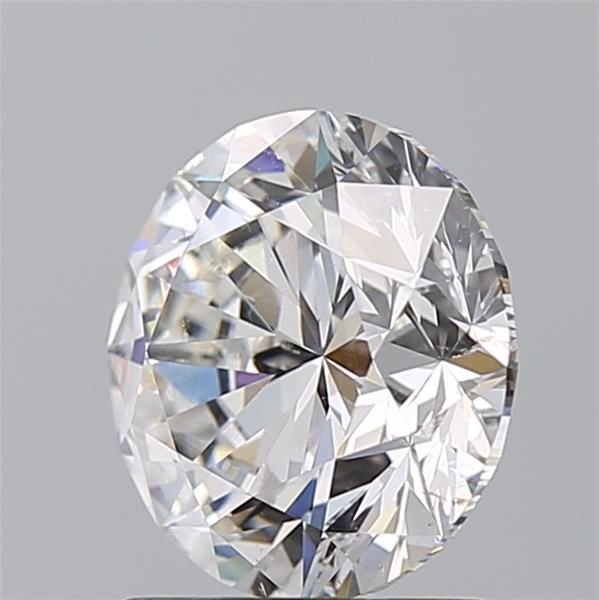 2.03ct E SI1 Rare Carat Ideal Cut Round Diamond