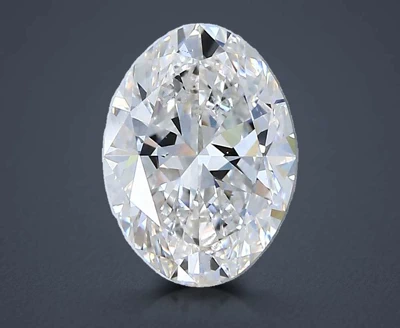 1.70ct F VS2 Rare Carat Ideal Cut Oval Diamond