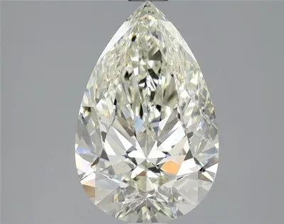2.10ct K SI2 Rare Carat Ideal Cut Pear Diamond