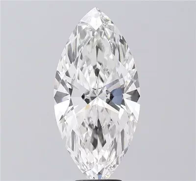 6.78ct G VVS2 Rare Carat Ideal Cut Marquise Lab Grown Diamond