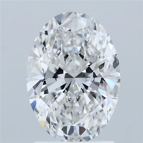 1.81ct E VS2 Rare Carat Ideal Cut Oval Lab Grown Diamond