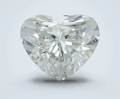 0.70ct H SI1 Rare Carat Ideal Cut Heart Diamond