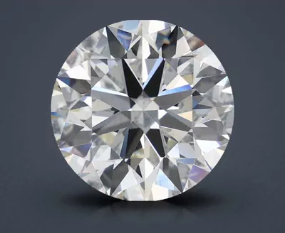 3.35ct H VVS2 Rare Carat Ideal Cut Round Lab Grown Diamond