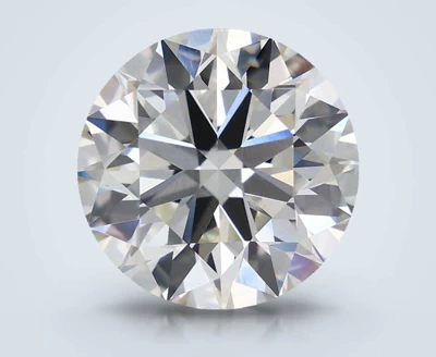 3.35ct H VVS2 Rare Carat Ideal Cut Round Lab Grown Diamond