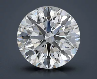 4.50ct H SI2 Rare Carat Ideal Cut Round Diamond
