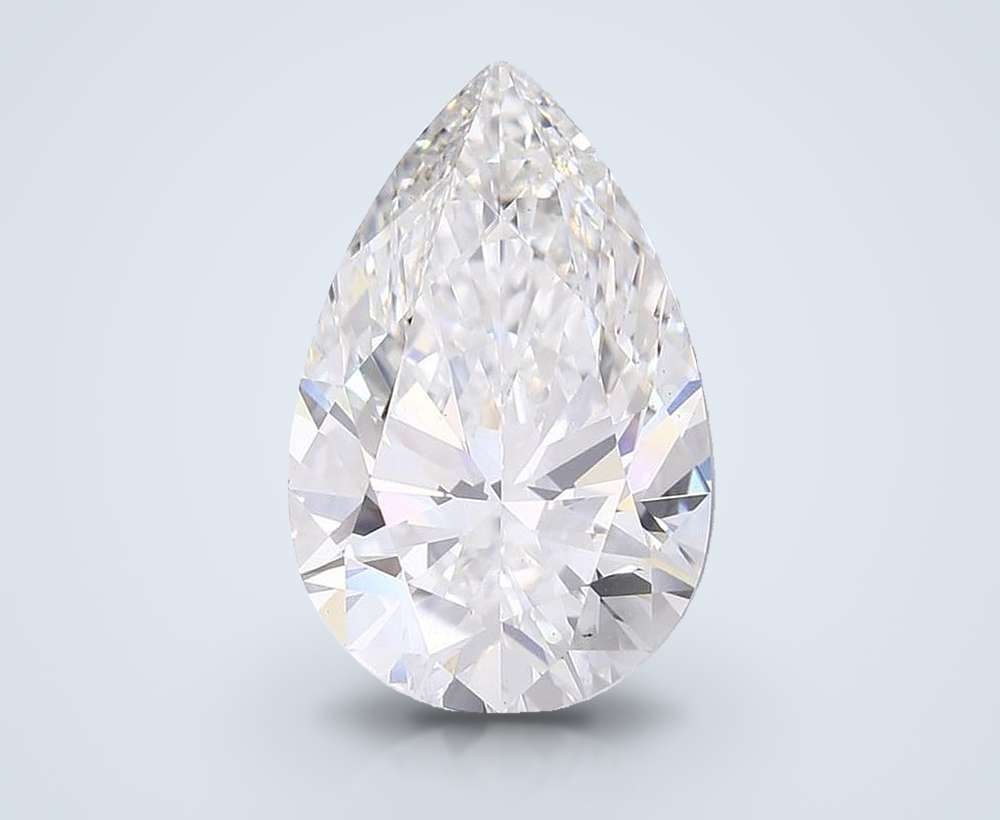 11.04ct G VS1 Rare Carat Ideal Cut Pear Lab Grown Diamond
