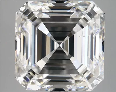 8.27ct E VS2 Rare Carat Ideal Cut Asscher Lab Grown Diamond