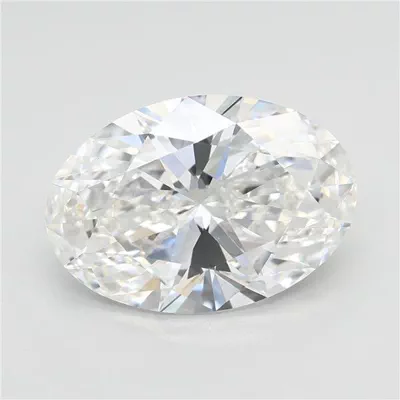 3.03ct E VS1 Rare Carat Ideal Cut Oval Lab Grown Diamond