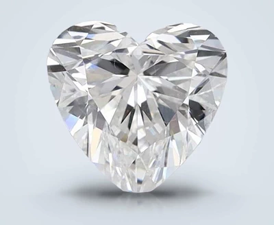 0.81ct F SI2 Excellent Cut Heart Diamond