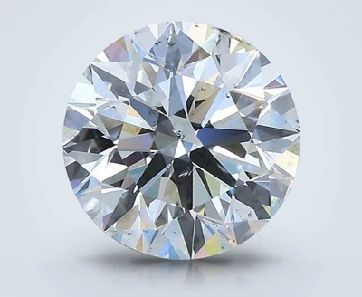 4.51ct J SI2 Rare Carat Ideal Cut Round Diamond