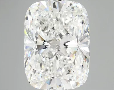 9.28ct F VVS2 Rare Carat Ideal Cut Cushion Lab Grown Diamond