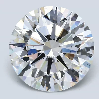 5.70ct E SI2 Rare Carat Ideal Cut Round Diamond