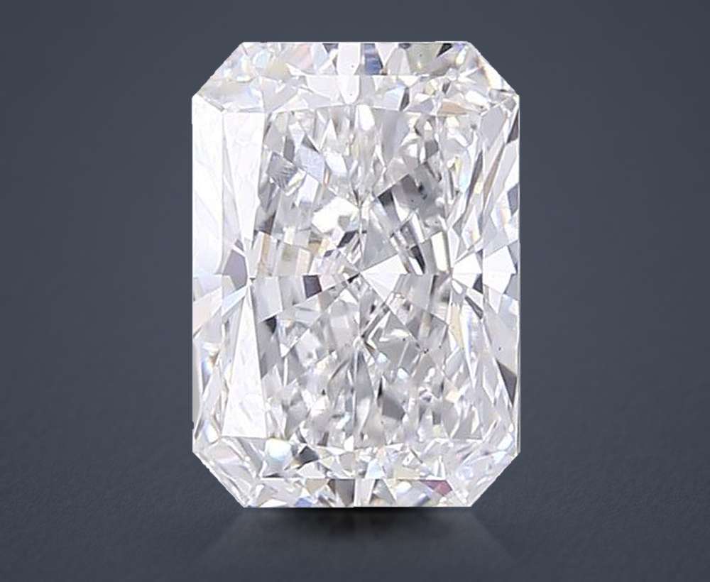 7.06ct E VS1 Rare Carat Ideal Cut Radiant Lab Grown Diamond
