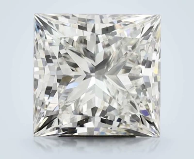 5.23ct G VVS2 Rare Carat Ideal Cut Princess Lab Grown Diamond