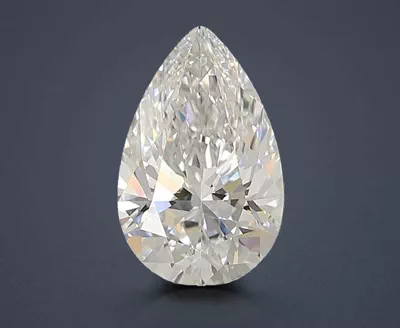 1.98ct E VS1 Rare Carat Ideal Cut Pear Lab Grown Diamond