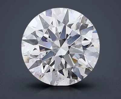 4.07ct F SI1 Rare Carat Ideal Cut Round Lab Grown Diamond