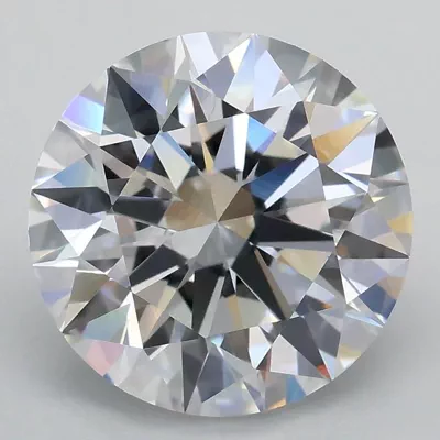 3.51ct E VS1 Rare Carat Ideal Cut Round Lab Grown Diamond