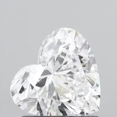1.04ct D VVS1 Rare Carat Ideal Cut Heart Lab Grown Diamond