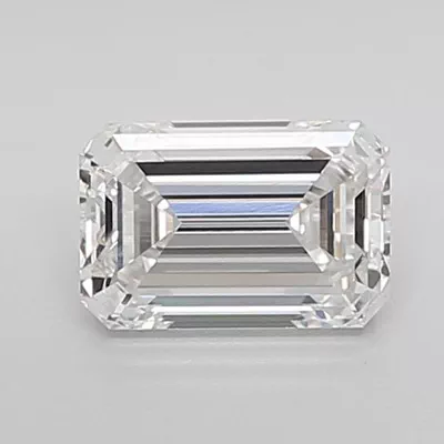 1.50ct E VS2 Excellent Cut Emerald Lab Grown Diamond