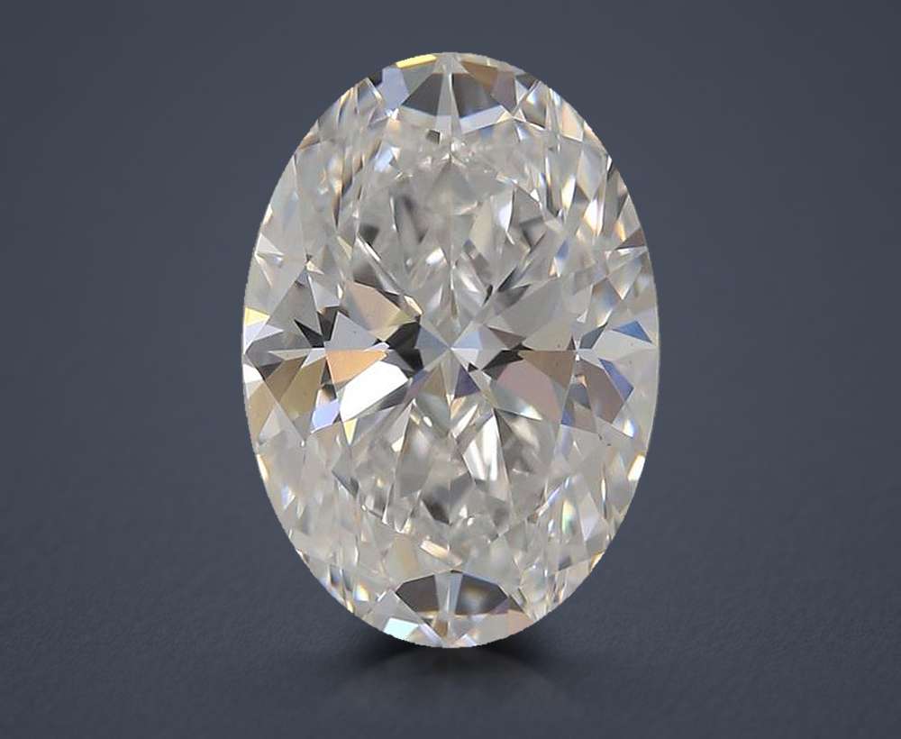 2.05ct E VS1 Rare Carat Ideal Cut Oval Lab Grown Diamond