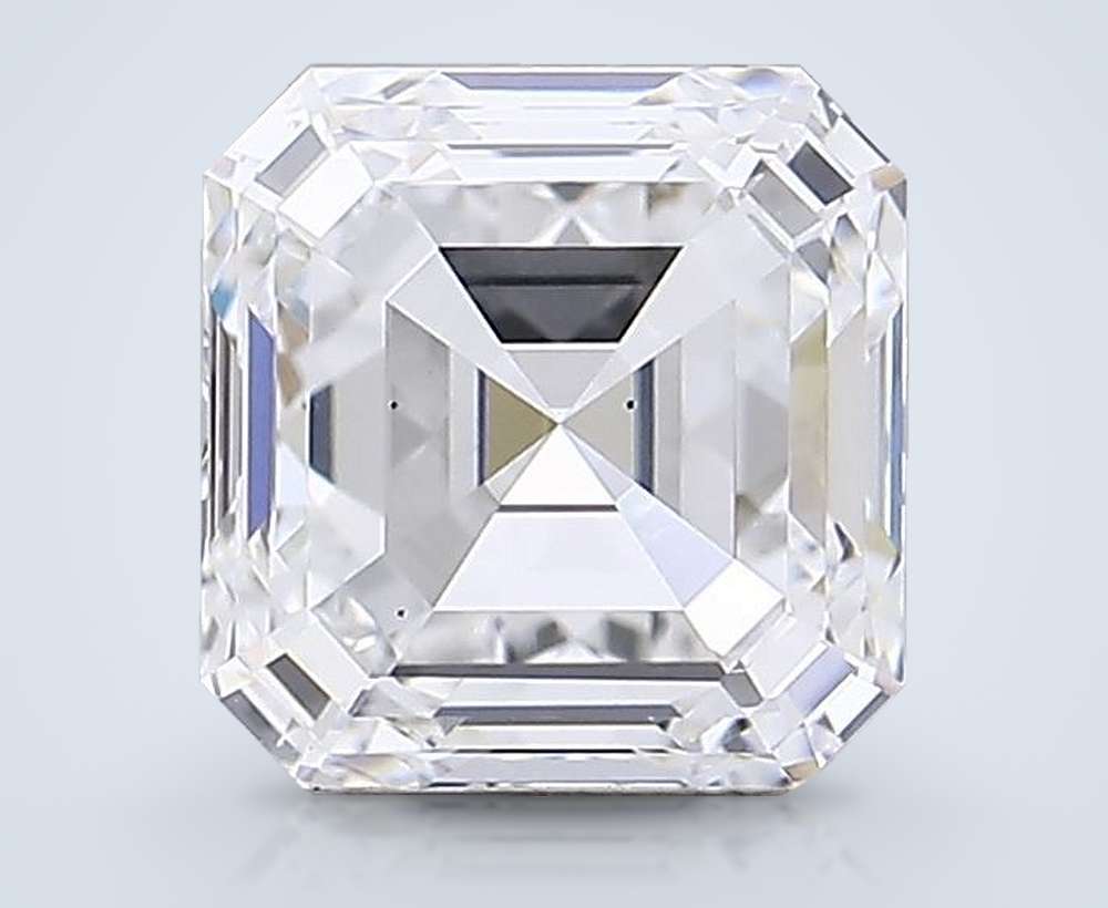 3.01ct D VS2 Very Good Cut Asscher Lab Grown Diamond