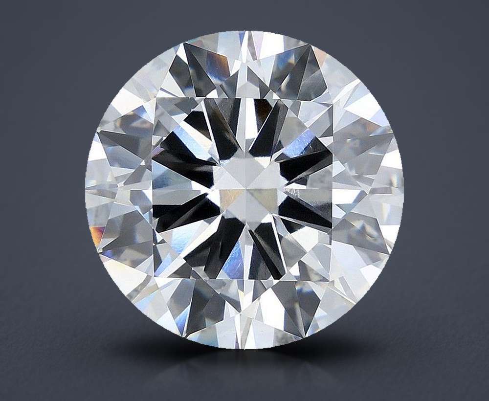 11.02ct E VVS2 Excellent Cut Round Lab Grown Diamond