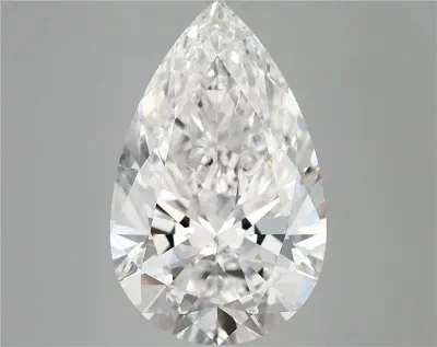 10.54ct F VVS2 Rare Carat Ideal Cut Pear Lab Grown Diamond